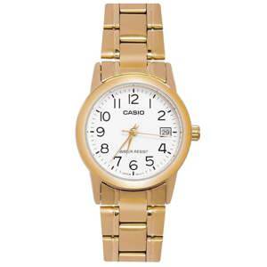 Đồng hồ nữ dây thép không gỉ Casio LTP-V002G-9AUDF