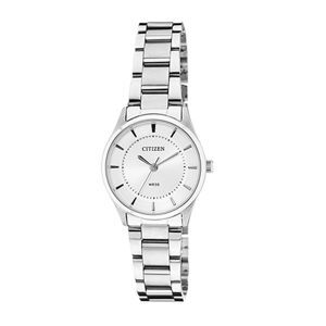 Đồng hồ nữ dây thép không gỉ Citizen Quartz ER0200
