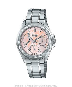 Đồng hồ nữ dây thép không gỉ Casio LTP-2089D
