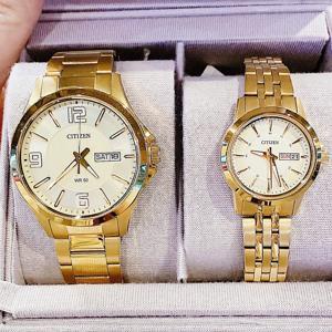 Đồng hồ nữ dây thép không gỉ Citizen Quartz EQ0602-51P