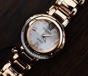 Đồng hồ nữ dây thép không gỉ Citizen EX1122-58D