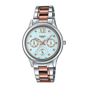 Đồng hồ nữ dây thép không gỉ Casio LTP-E306RG-7AVDF