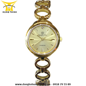 Đồng hồ nữ dây thép không gỉ Olympia Star OPA28023LK