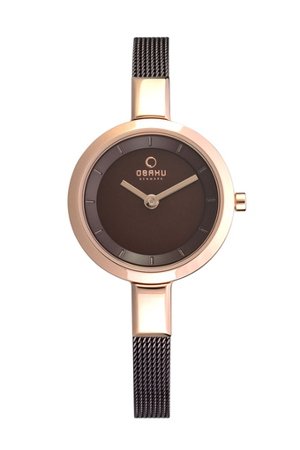 Đồng hồ nữ dây thép không gỉ OBAKU V129LXVNMN1