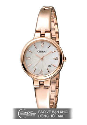 Đồng hồ nữ dây thép không gỉ Orient Quartz FSZ40001W0