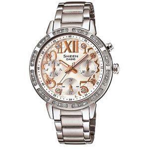 Đồng hồ nữ dây thép không rỉ Casio SHE-3036D