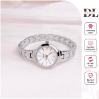 Đồng Hồ Nữ Dây Thép Mặt Tròn 24 mm Đồng Hồ Nữ Chống Nước Siêu Tốt, Tặng kèm cắt mắt- 3827