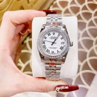 Đồng hồ nữ đeo tay dây kim loại cao cấp chống nước R0l.ex size 31mm máy Quatz ( japan) fullbox , shop kiwi