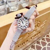 Đồng hồ nữ đeo tay dây kim loại cao cấp Royal Crown 4604 size 36mm fullbox chống nước , vỏ thép