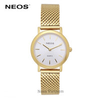 Đồng Hồ Nữ Đẹp Neos N-40685L Sapphire Dây Lưới