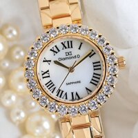 Đồng hồ nữ Diamond D DM63055IG - Kính Sapphire