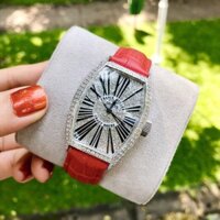 Đồng hồ Nữ Dimini D160 dây da mặt bầu dục