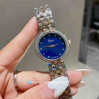 Đồng Hồ Nữ Dior Demi Mạ Vàng Viền Đá Cực Sang Chảnh