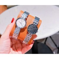 Đồng Hồ Nữ Dior Máy Quartz (Pin) Kính Sapphiare Mặt Tròn Size 28mm Dây Kim Loại