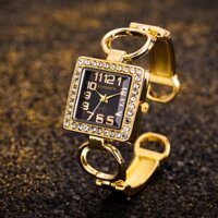 Đồng hồ nữ, đồng hồ nữ vuông mặt kim cương