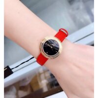 Đồng Hồ - Nữ - Fendi F350421073 My Way Yellow Gold Red Leather Ladies Watch