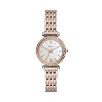 Đồng hồ Nữ Fossil Carlie Mini Dây Thép không gỉ Mặt Trắng 28mm ES4649
