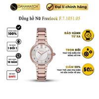 Đồng hồ Nữ Freelook F.7.1051.05 với tone trắng hồng nhẹ nhàng, thanh tú.