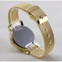 Đồng hồ nữ Geneva dây lưới vàng thời trang
