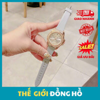 Đồng hồ nữ Geneva đính đá dây silicon dẻo sành điệu chống nước