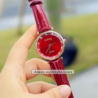 Đồng hồ nữ GoGoey dây da cao cấp cá tính sang chảnh GO01