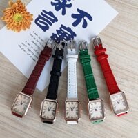 Đồng hồ nữ GOGOEY mặt hình chữ nhật thời trang Hàn Quốc mẫu 2022