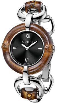 ĐỒNG HỒ NỮ Gucci Bamboo YA132401 Women’s Swiss Stainless Watch 35mm