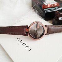 Đồng Hồ Nữ Gucci Interlocking G Small Brown YA133504