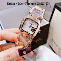Đồng Hồ Nữ Gucci Lắc Tay Rose Gold Siêu Cấp 32mm