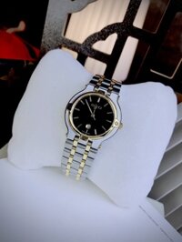 Đồng hồ nữ Gucci Lady mặt đen Fake giá rẻ 32mm