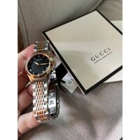 Đồng Hồ Nữ Gucci Timeless Black Dial Two-tone YA126512