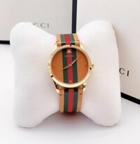 ĐỒNG HỒ NỮ GUCCI YA1264077 G-TIMELESS UNISEX WATCH BROWN DIAL, 38MM