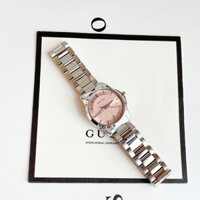 (ĐỒNG HỒ NỮ) Gucci YA126524 G-Timeless Pink Watch 27mm