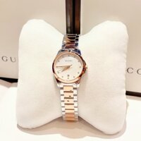 (ĐỒNG HỒ NỮ) Gucci YA126544 Women G-Timeless Mother of Pearl Dial Quartz Watch YA126544