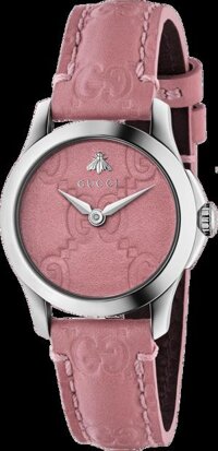 ĐỒNG HỒ NỮ GUCCI YA126578 G-Timeless Candy Pink Bee Motif Dial 27mm