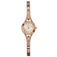 Đồng Hồ Nữ Guess Angelic Rose Dial Ladies Rose Gold Tone W0135L3