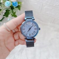 Đồng Hồ Nữ Guess Crystal Blue Dial Blue PVD Ladies W0638L3