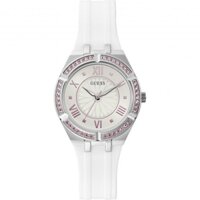Đồng Hồ Nữ Guess GW0032L1 - Đính Viền Pha Lê - Dây Silicon - 36mm