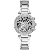 Đồng Hồ Nữ Guess GW0403L1 Silver 37mm Chính Hãng