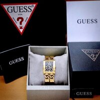 Đồng hồ nữ Guess GW0807L1 Ladies Gold Tone Analog Watch, Authentic, Full box, Luxury Diamond Watch