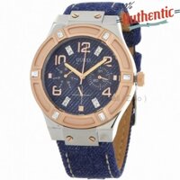 Đồng Hồ Nữ Guess Round Analog Blue W0289l1