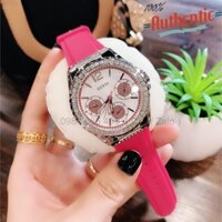 Đồng Hồ Nữ Guess Starlight Pink Rubber W0846L2