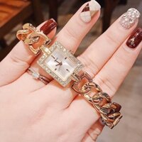 Đồng Hồ Nữ Guess Trend Silver Gold-tone W0540L2