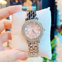 Đồng hồ nữ Guess U1062L2 Ladies Silver Tone Analog Watch 34mm, Authentic, Full box, Luxury Diamond Watch