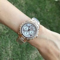 Đồng Hồ Nữ Guess Viva Silver Crystal W0111L3