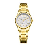 Đồng Hồ Nữ HALEI Dây Vàng Chống Nước Sang Trọng - Hàng Chính Hãng