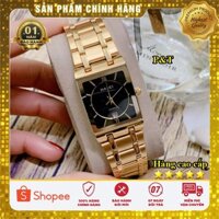 Đồng Hồ Nữ Halei HL564 Dây vàng mặt vuông - kính chống xước, chống nước, bảo hành 12 tháng - Đồng hồ P&T