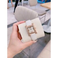 Đồng hồ Nữ HERMES dây da cao cấp đính đá sáng