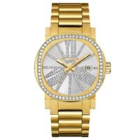 Đồng hồ nữ hiệu Wittnauer Bulova Crystal Accents Gold-Tone 35mm WN4007