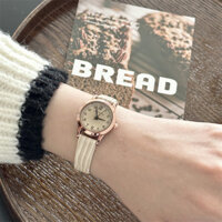 Đồng hồ nữ học sinh thời trang Sản phẩm mới đồng hồ thạch anh dây da thích hợp phong cách Instagram nghệ thuật cổ điển khí chất đơn giản mẫu nữ